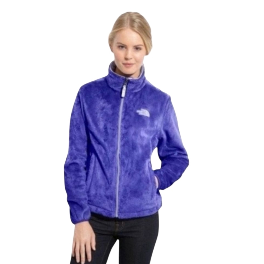 The North Face Purple Fleece Full-Zip Jacket